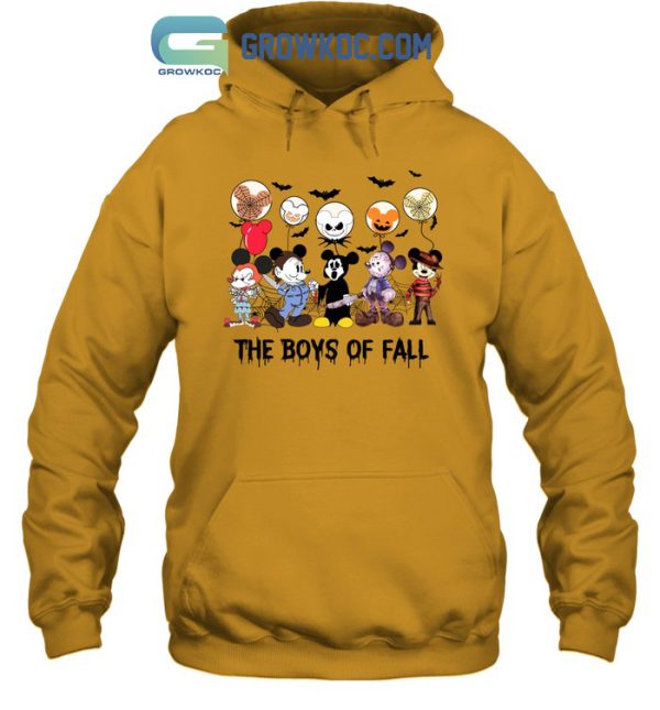 Mickey Mouse Walt Disney The Boys Of Fall Halloween T Shirt