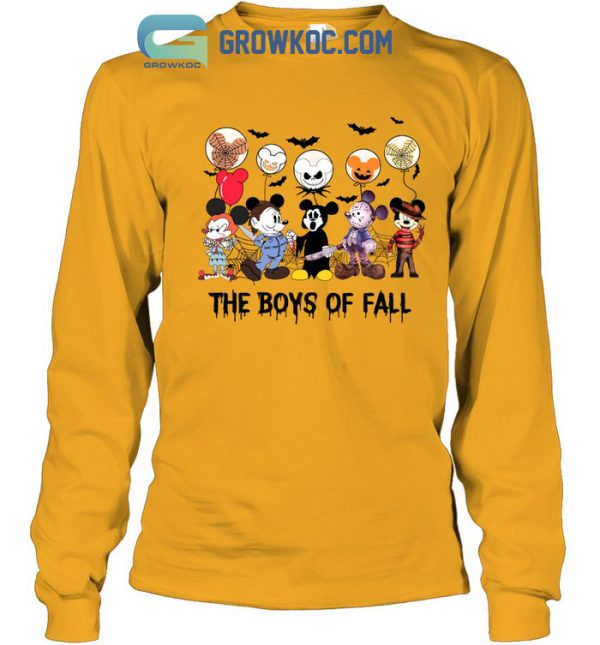 Mickey Mouse Walt Disney The Boys Of Fall Halloween T Shirt