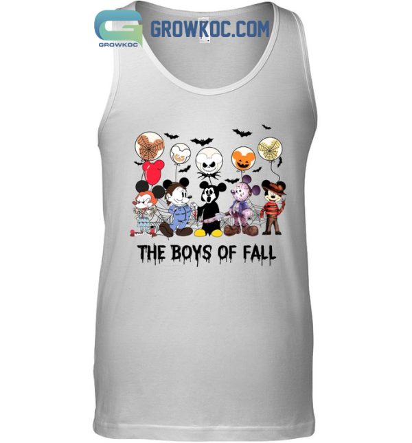 Mickey Mouse Walt Disney The Boys Of Fall Halloween T Shirt