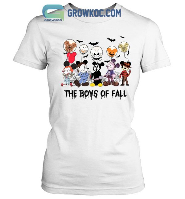 Mickey Mouse Walt Disney The Boys Of Fall Halloween T Shirt