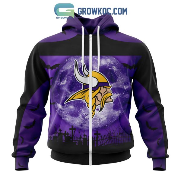 Minnesota Vikings NFL Special Halloween Concepts Kits Hoodie T Shirt