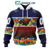 Los Angeles Kings NHL Special Autism Awareness Design Hoodie T Shirt