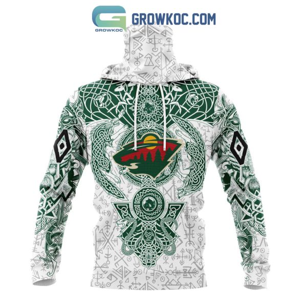 Minnesota Wild NHL Special Norse Viking Symbols Hoodie T Shirt