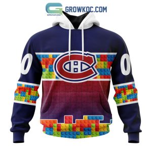 NHL Montreal Canadiens Personalized Special Design With Northern Lights Hoodie T Shirt