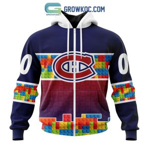 Montreal Canadiens NHL Special Autism Awareness Design Hoodie T Shirt