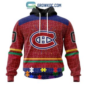 Montreal Canadiens NHL Special Fearless Against Autism Hoodie T Shirt