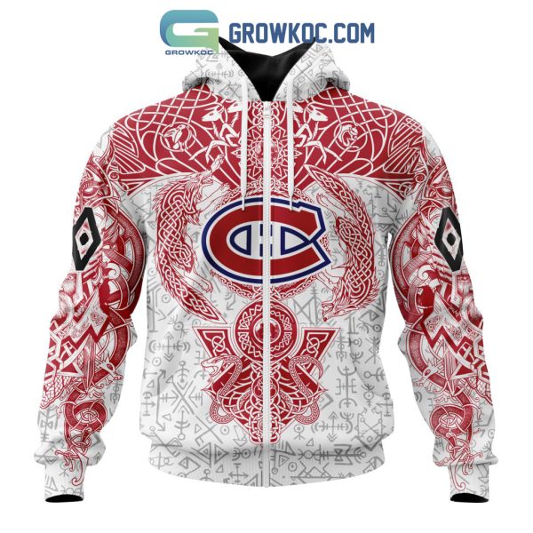Montreal Canadiens NHL Special Norse Viking Symbols Hoodie T Shirt
