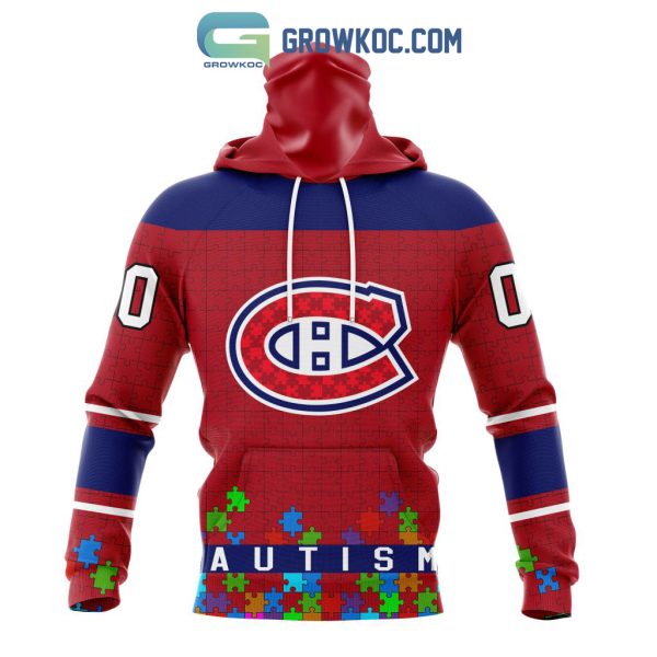 Montreal Canadiens NHL Special Unisex Kits Hockey Fights Against Autism Hoodie T Shirt