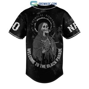 My Chemical Romance Welcome To The Black Parade Personalized Baseball Jersey