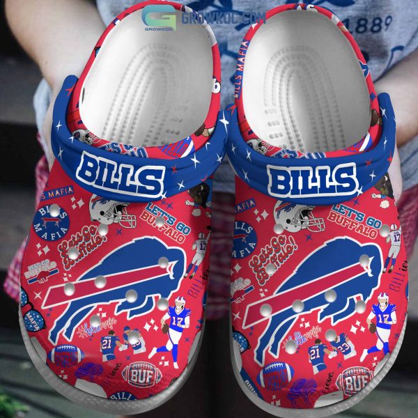 NFL Buffalo Bills Red Design Crocs