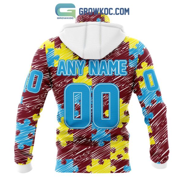 NHL Arizona Coyotes Puzzle Autism Awareness Personalized Hoodie T Shirt