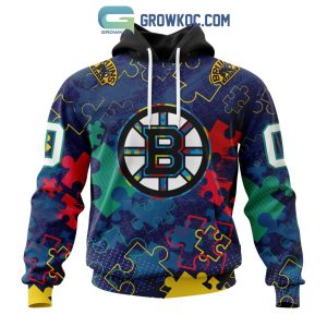 NHL Boston Bruins Specialized Fearless Aganst Autism