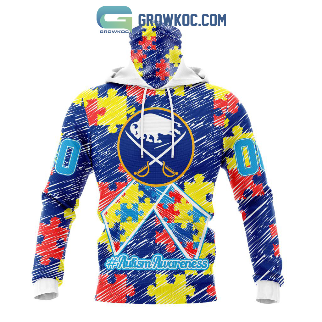 NHL Buffalo Sabres Puzzle Autism Awareness Personalized Hoodie T Shirt