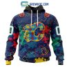 AFL Adelaide Football Club Autism Awareness Personalized Hoodie T Shirt