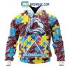NHL Columbus Blue Jackets Puzzle Autism Awareness Personalized Hoodie T Shirt