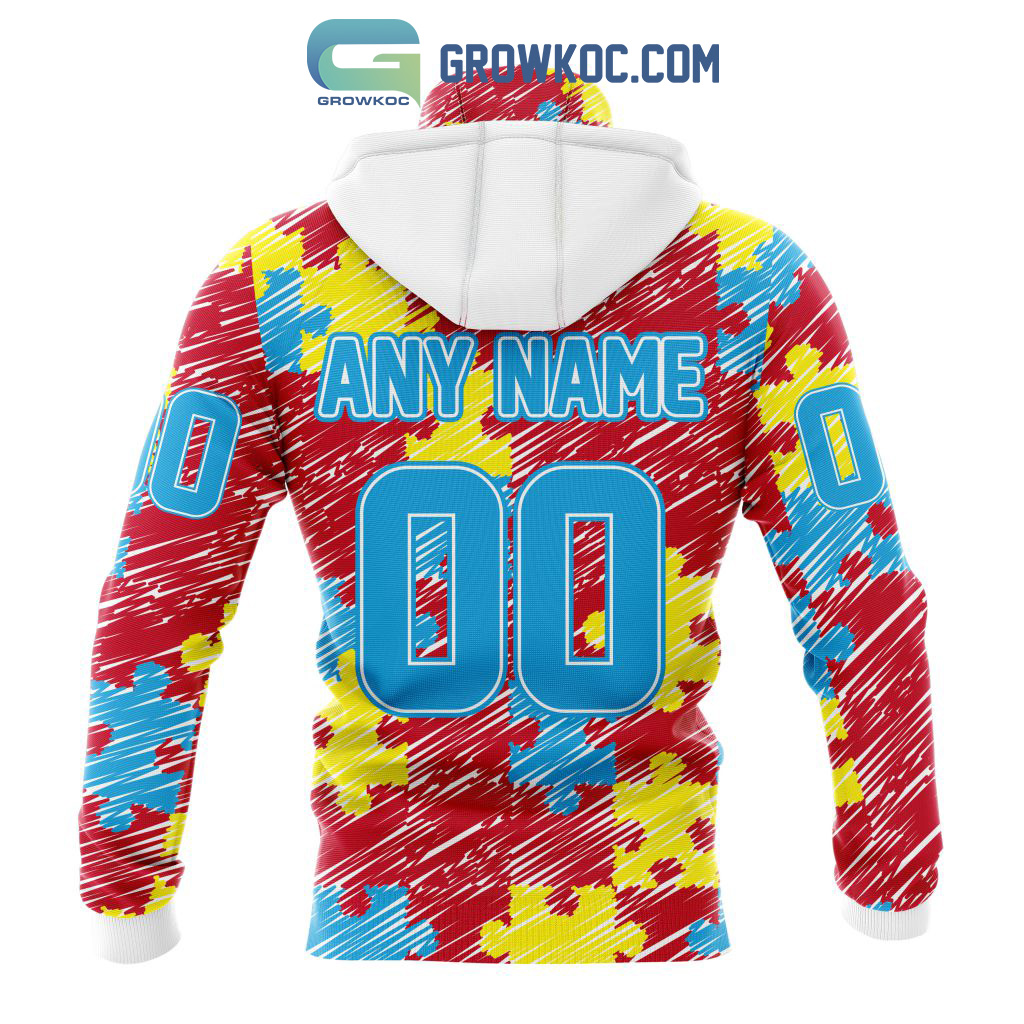 Florida Panthers NHL Special Autism Awareness Design Hoodie T Shirt -  Growkoc