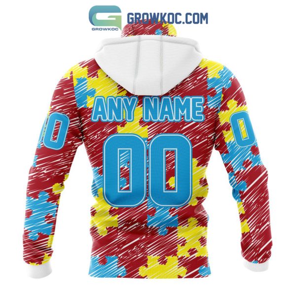 NHL Montreal Canadiens Puzzle Autism Awareness Personalized Hoodie T Shirt