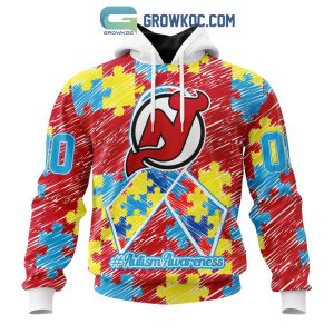 Personalized NHL New Jersey - LIMITED EDITION Devils Breast Cancer  Awareness Paisley Hockey Jersey - LIMITED EDITION