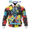 NHL San Jose Sharks Puzzle Autism Awareness Personalized Hoodie T Shirt