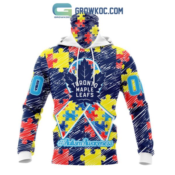NHL Toronto Maple Leafs Puzzle Autism Awareness Personalized Hoodie T Shirt