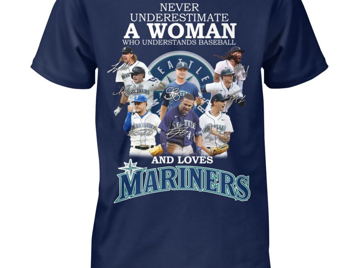 Seattle Mariners Ladies T-Shirt, Ladies Mariners Shirts, Mariners Baseball  Shirts, Tees