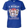Never Underestimate A Woman Who Understands Baseball And Loves Clemson Tigers T Shirt
