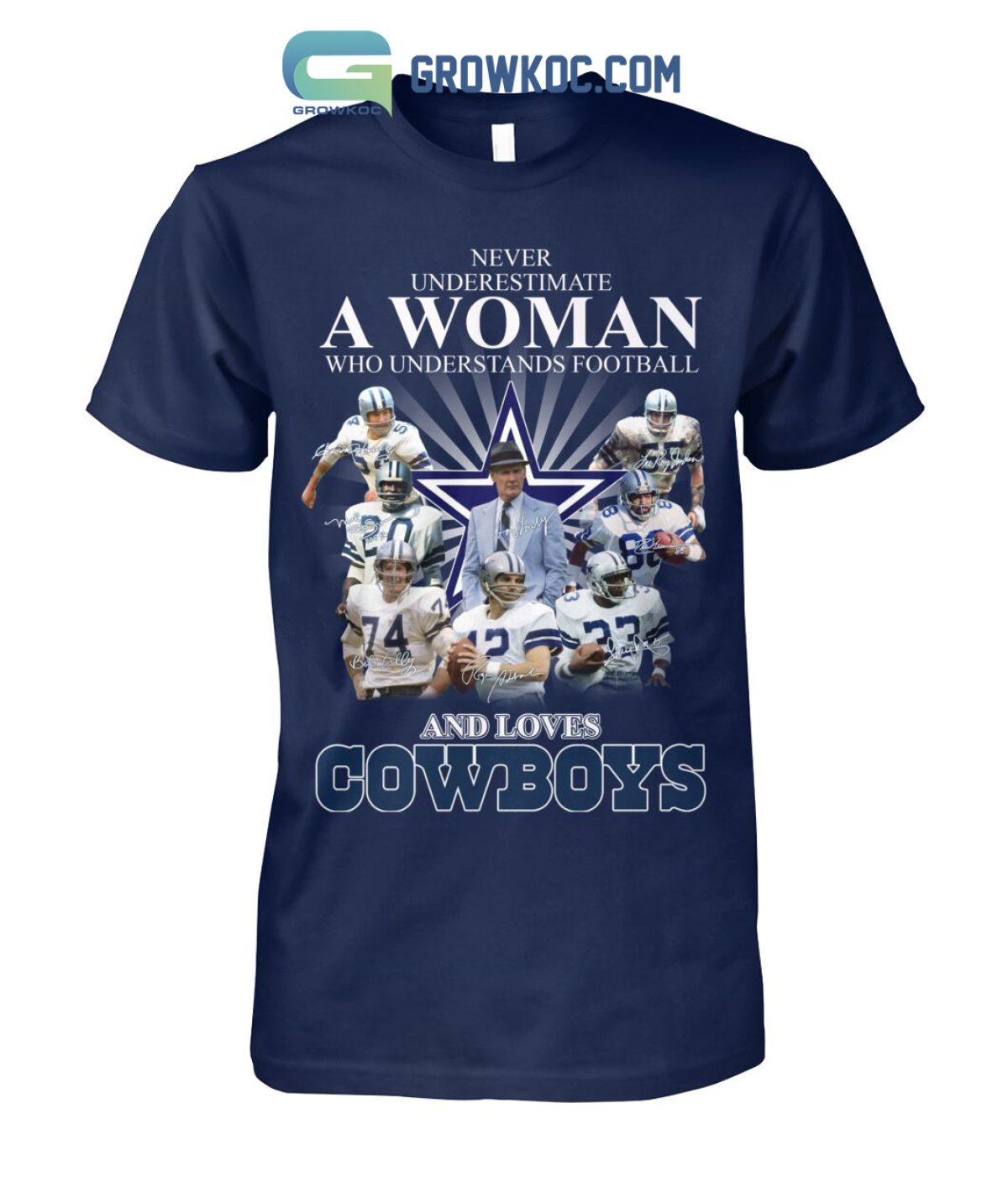 Dallas Cowboys NFL Football Even Jesus Loves The Cowboys Shirt Women's T- Shirt