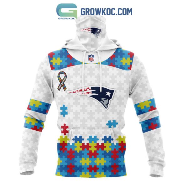 New England Patriots NFL Autism Awareness Personalized Hoodie T Shirt
