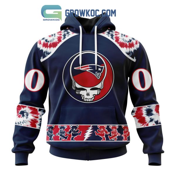 New England Patriots NFL Special Grateful Dead Personalized Hoodie T Shirt