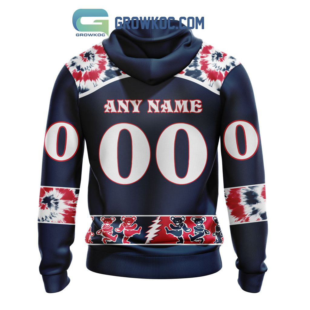 New England Patriots NFL Special Grateful Dead Personalized Hoodie T Shirt  - Growkoc