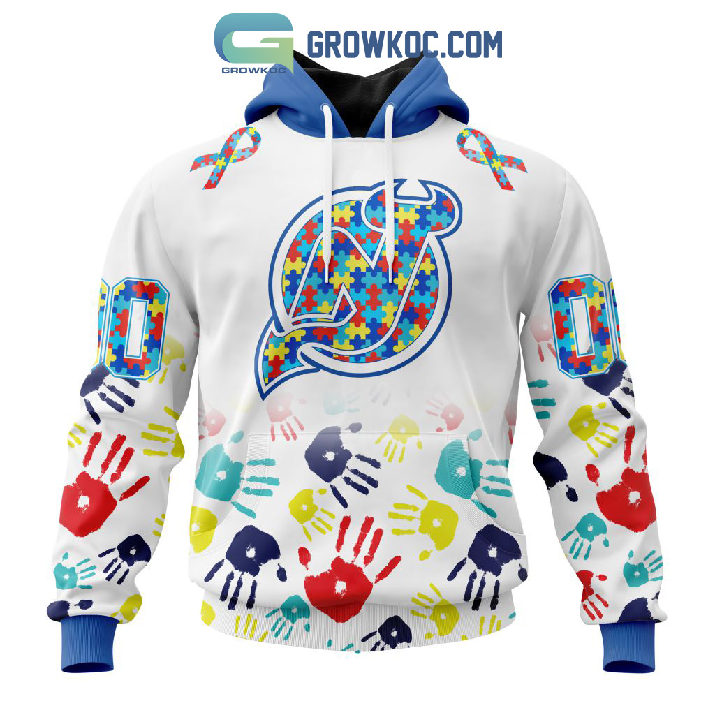 New Jersey Devils NHL Special Jack Skellington Halloween Concepts Hoodie T  Shirt - Growkoc