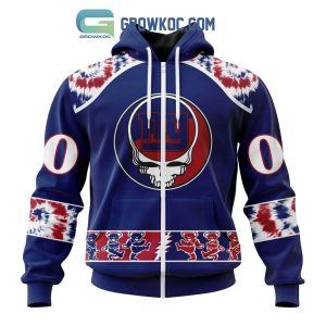 New York Giants NFL Special Grateful Dead Personalized Hoodie T Shirt