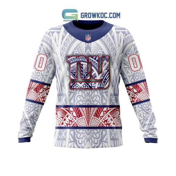 New York Giants NFL Special Native With Samoa Culture Hoodie T Shirt