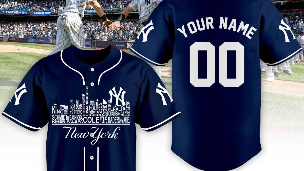 New York Yankees Girls Pink Personalized Jersey