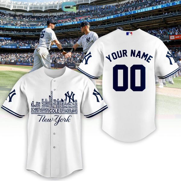 New York Yankees City Champions Best Team Personalized Baseball Jersey