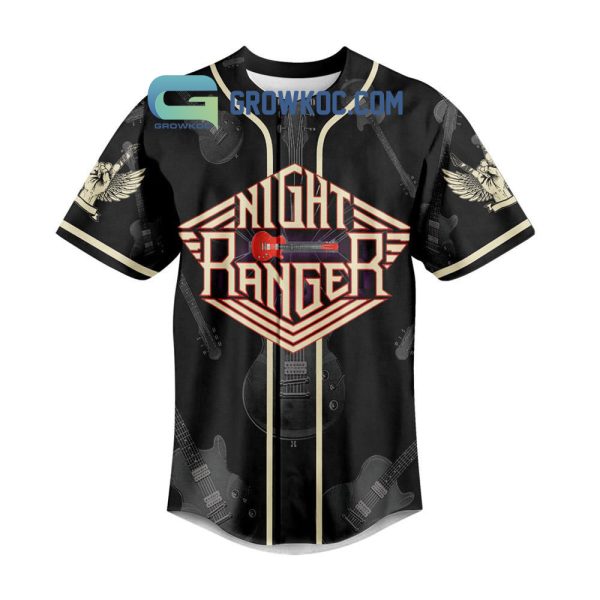 Night Ranger Parti Gras 2023 Rock Music Born To Be A True Love Baseball Jersey