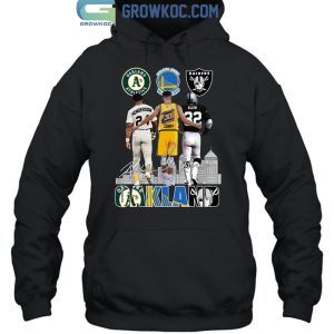 Oakland Athletics Henderson Golden State Warrios Curry Raiders Allen T shirt  - Growkoc