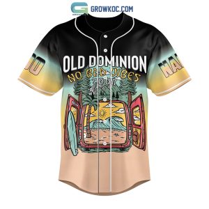 Ola Dominion No Bad Vibes Tour Personalized Baseball Jersey