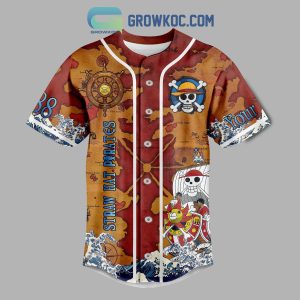 Personalized Heart Pirates Law V1 One Piece Baseball Jersey