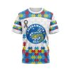 Penrith Panthers NRL Autism Awareness Concept Kits Hoodie T Shirt