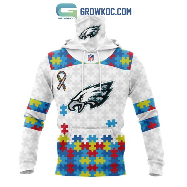 Philadelphia Eagles NFL Autism Awareness Personalized Hoodie T Shirt