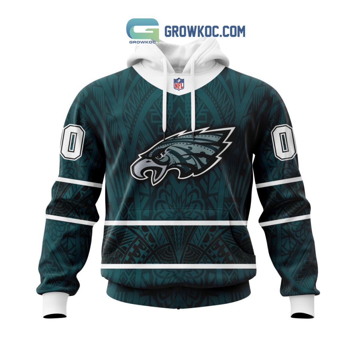 Philadelphia Eagles NFL Go Eagles Fleece Blanket Quilt - Growkoc