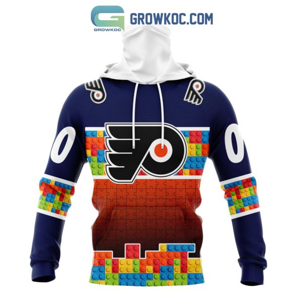 Philadelphia Flyers NHL Special Autism Awareness Design Hoodie T Shirt