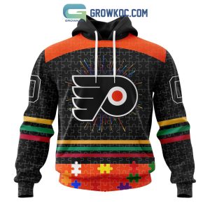 Philadelphia Flyers NHL Fearless Against Childhood Cancers Hoodie T Shirt