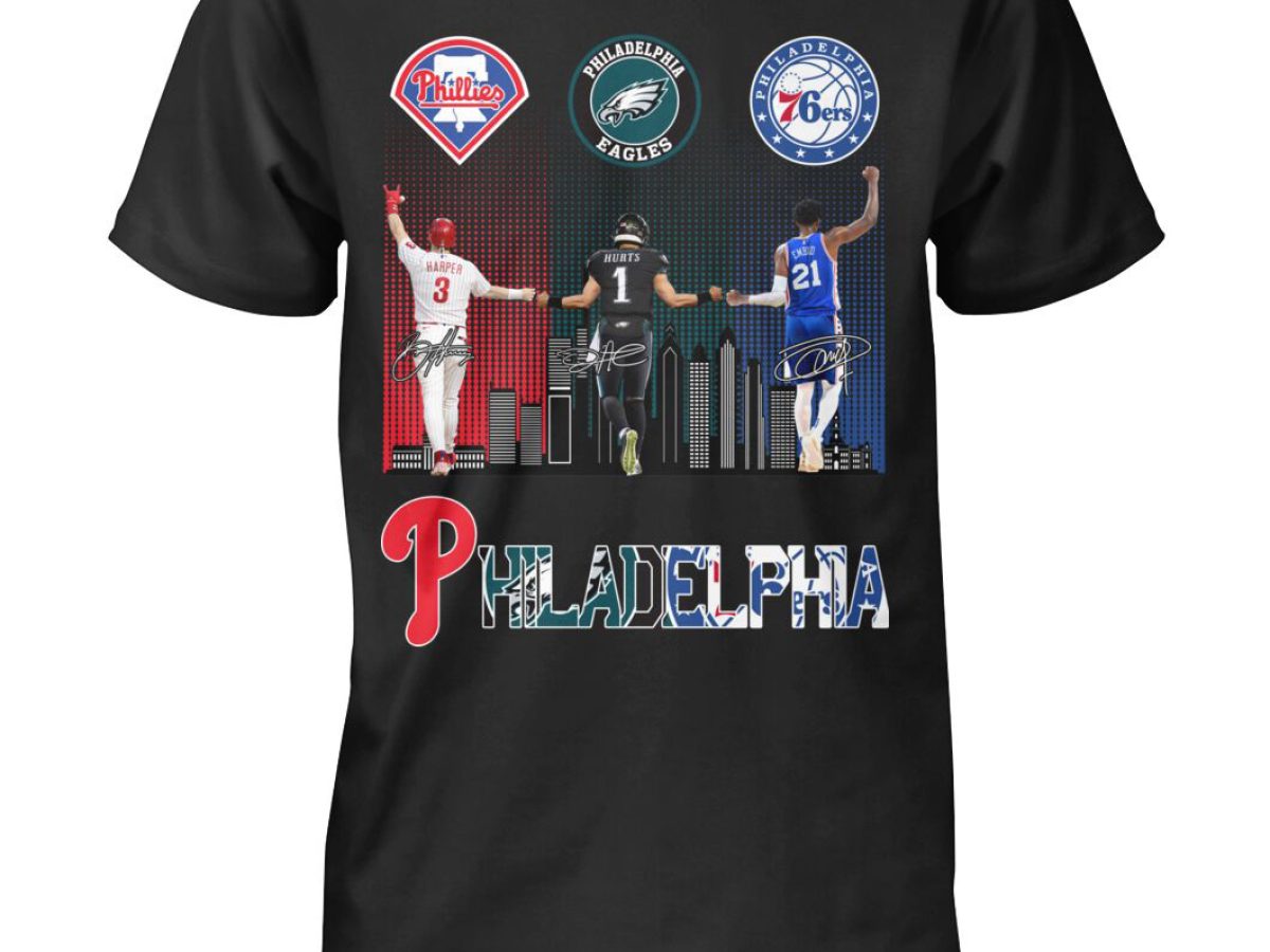 Philadelphia Sixers Bleached/upcycled T Shirt Sz M 