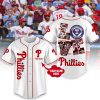 Philadelphia Phillies Love Team Light Blue Design Personalized Baseball Jersey
