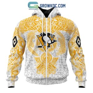 Pittsburgh Penguins NHL Special Norse Viking Symbols Hoodie T Shirt