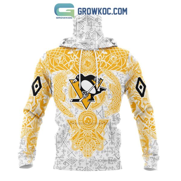 Pittsburgh Penguins NHL Special Norse Viking Symbols Hoodie T Shirt