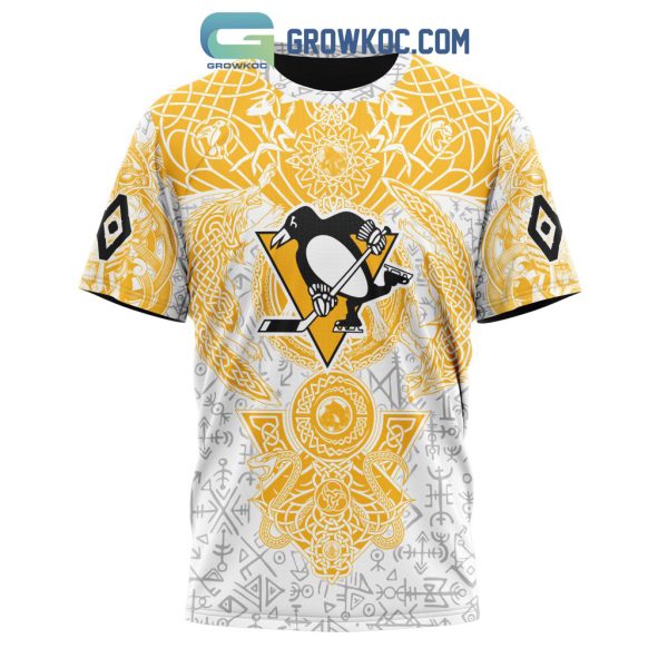 Pittsburgh Penguins NHL Special Norse Viking Symbols Hoodie T Shirt