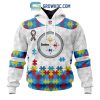 Philadelphia Eagles NFL Autism Awareness Personalized Hoodie T Shirt